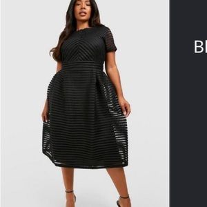 Black dress great for office or wedding